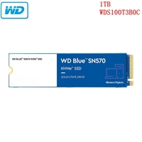 SSD WD Blue SN570 1TB M.2 2280 3D NAND NVMe SSD WDS100T3B0C Up to 3500 MB/s