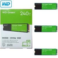 Western Digital SSD WD Green SN350 240GB 480GB 960GB M.2 2280 NVMe Internal Solid State Drive 