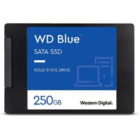 WD Blue SSD 250GB Western Digital Internal Solid State Drive Laptop 3D Nand 2.5" SATA III 550MB/s