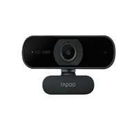 Rapoo Webcam 1080P C260 HD Video 3MP Camera Skype Laptop PC Built-in Mic